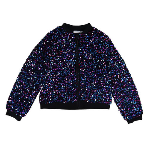Giubbotto con paillettes - giubbotto,