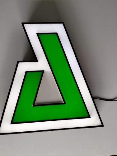 Logo plexiglass anni con - logo, in