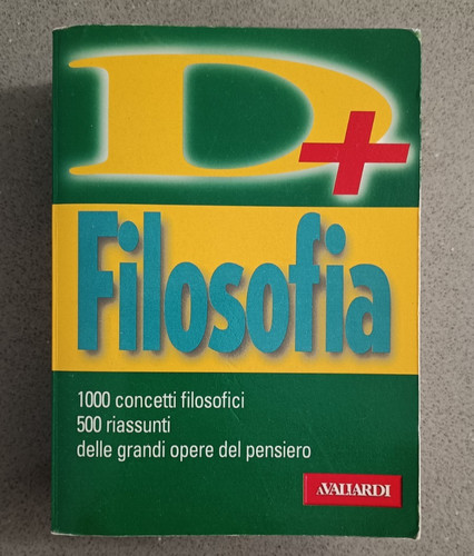 Filosofia dizionario 1000 - -,