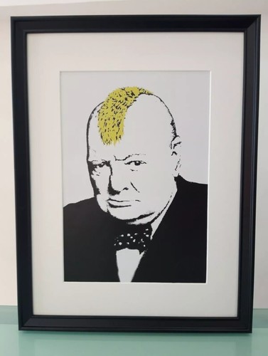 Banksy turf war print 150 - turf,