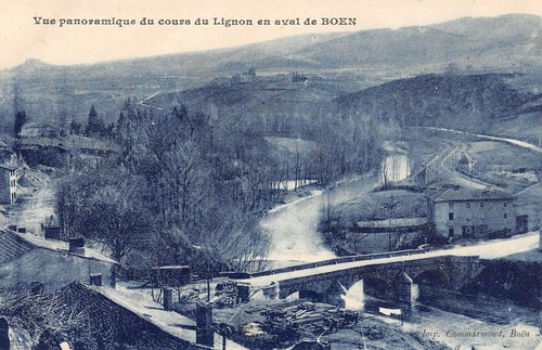 Cpa vue panoramique du - cpa, 42