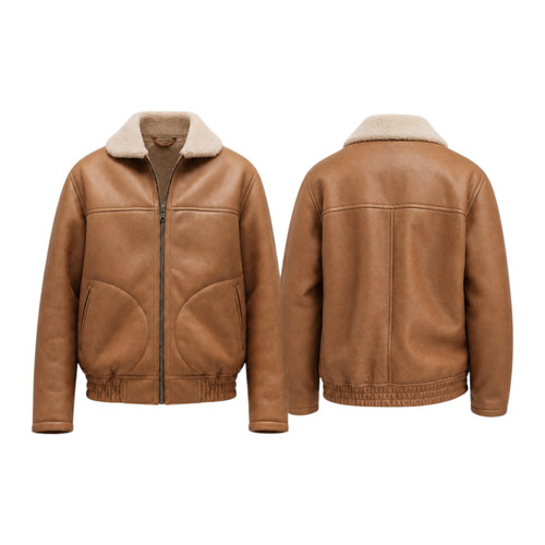 Giubbotto bomber uomo pelle