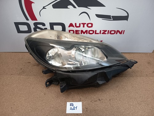 Faro anteriore destro renault - destro,