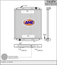 Radiatore IVECO EuroTrakker MP