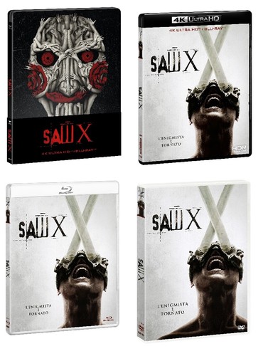 Saw dvd blu ray - x, blu-ray,