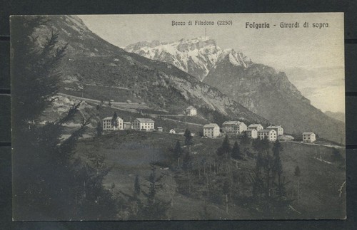 F537 cartolina folgaria - ,