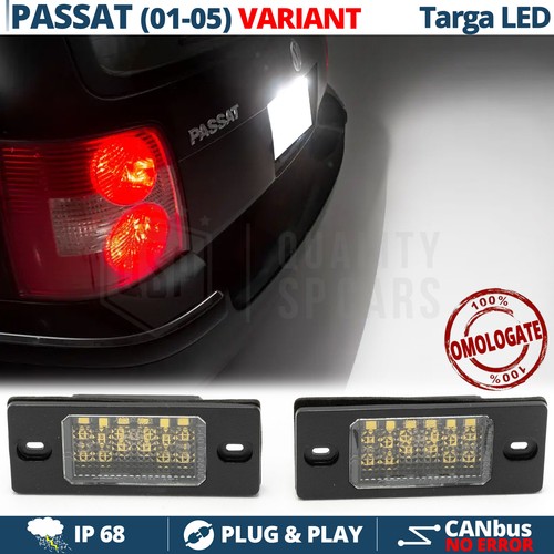 Placchette luci targa led per - led,