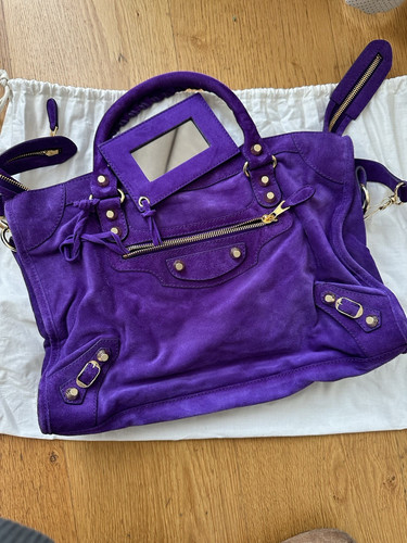 Borsa balenciaga city viola - borsa,