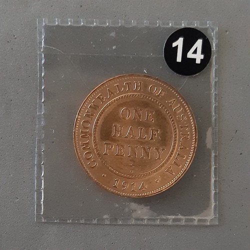 Australia one half penny - australia, "one