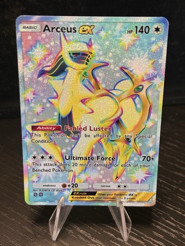 Arceus holo fan card - arceus,