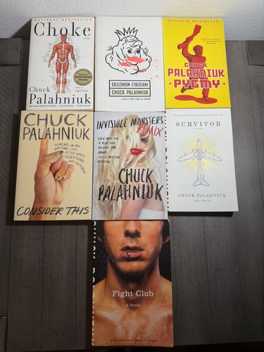Chuck palahniuk book lot - palahniuk,