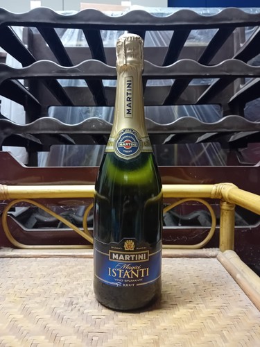 Bottiglia spumante martini - bottiglia, "martini