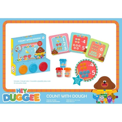 Hey duggee count con impasto - count,