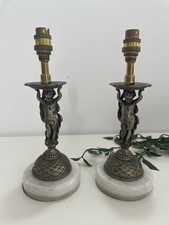 Coppia lampade cherubino farro