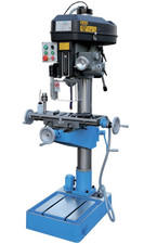 Trapano fresa a colonna fresatrice maschiatrice discesa automatica Trifase 400V