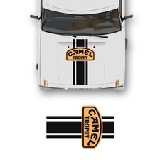 Adesivi cofano Camel Stripe