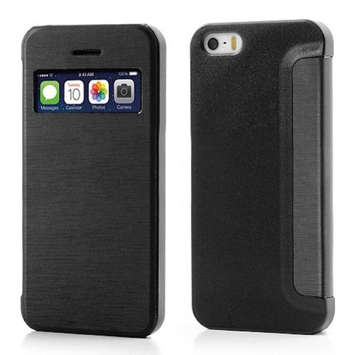Etui folio rabat iphone 5s - a,