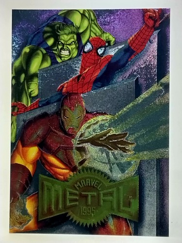 Marvel metal 1995 - marvel,