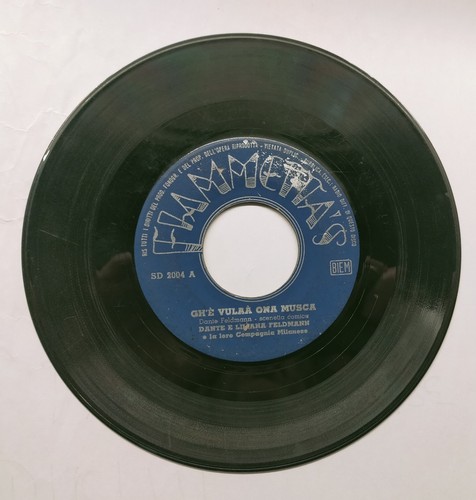 Disco vinile giri e - disco, gh'e