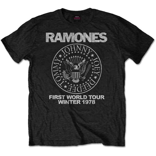 Ramones first world tour - first, 78