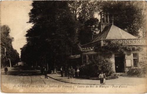 Cpa neuilly station des - cpa,