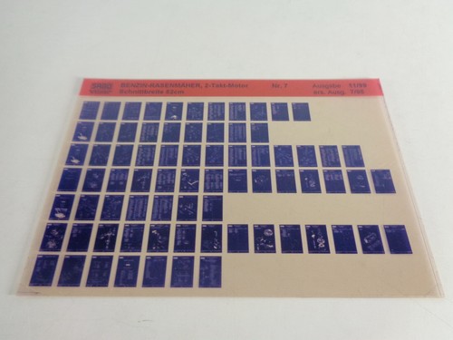 Microfiche spare parts