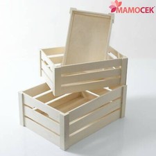 CASSETTA Legno vassoio doghe