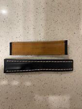 breitling original strap 22-20 dark blue NOS for deployante 