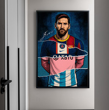 Quadro Lionel Messi arte