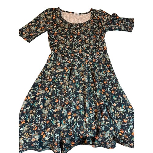 Abito lularoe floreale manica - floreale,