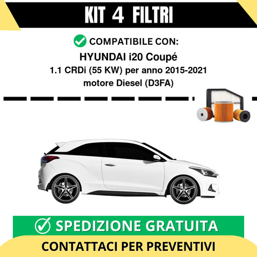 Kit filtri tagliando per - kit,