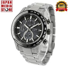 Orologio Uomo Citizen Attesa AT8295-56E Eco-Drive Radio Atomic Titanio Zaffiro NUOVO