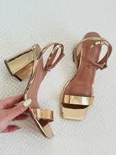 ASOS DESIGN Havana appena ci sono sandali con tacco a blocco in oro rosa donna taglia 6