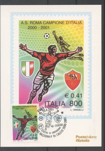 Italia 2001 fdc cartolina - fdc,