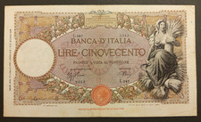 500 lire 1941 - lire, 15/07/1941