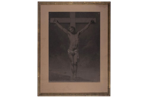 Disegno cristo sulla - disegno, croce