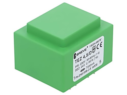 Trasformatore tez4 d230 24v - trasformatore, tez4.5/d230/24v