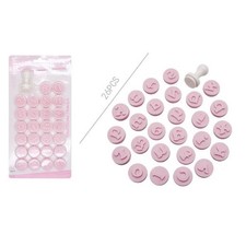 Set 26 Pezzi Stampini Stampi A