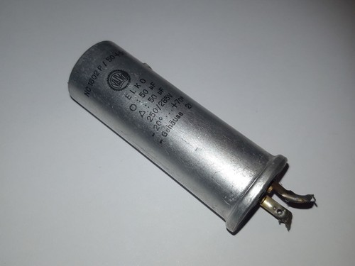 Valvo elko 50uf - 250/285v, di