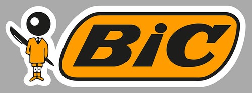 Bic sticker vinyle - sticker, laminé