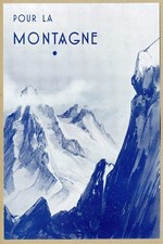 Poster Vintage Pour La