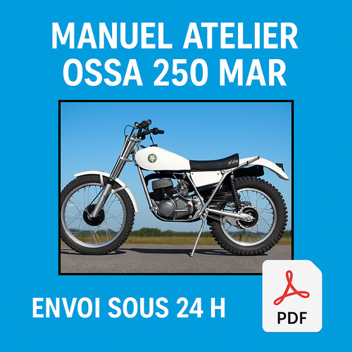 Manuel atelier ossa 250 - manuel,