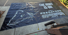 Striscione film Predators 2010 ENORME! Materiale telone formato cartellone 22'x10'