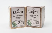 Sapone originale tradizionale all'olio di Oliva e olio di Alloro Biogral