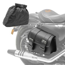 Borsa laterale 8L per Kawasaki VN 800 / Classic / Drifter nero Destra