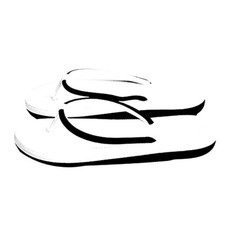 Infradito donna piscina bikini antiscivolo gomma piuma con zeppa 2.5 cm L.25225