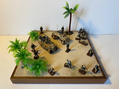 Diorama ww2 troupes - diorama, ww2,
