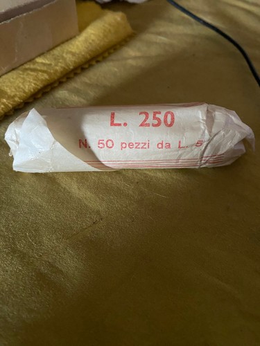 Rotolino monete 5 lire - monete, da
