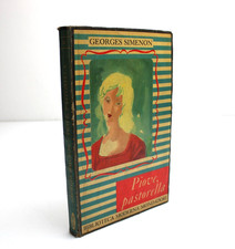 LIBRO Piove, pastorella Georges Simenon Mondadori Biblioteca Moderna Vintage '48