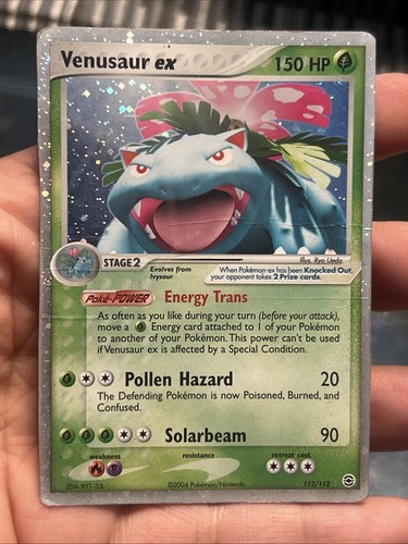 Pokémon tcg venusaur holo - venusaur, ex